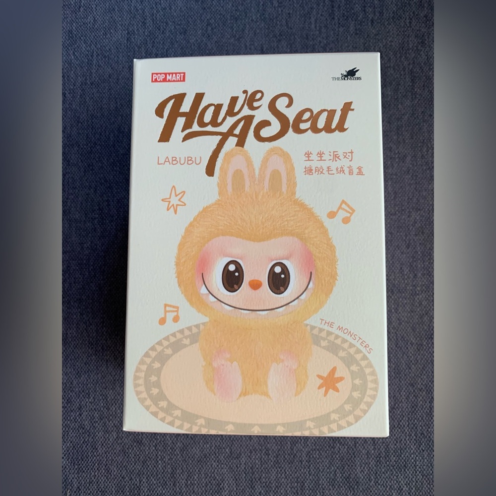 AUTHENTIC Pop Mart Labubu Have A Seat ZIZI-UNOPENED!! BRAND NEW!!